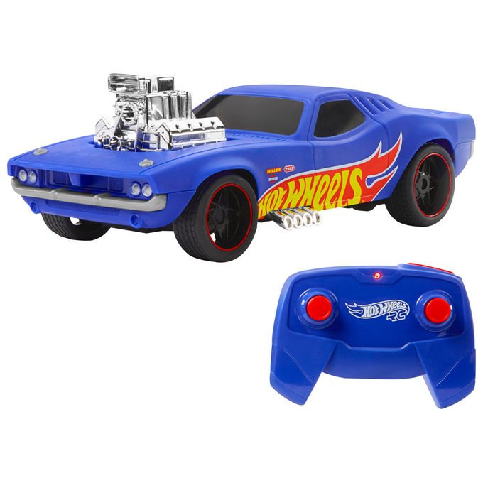 Hot Wheels Auto Radiocomandata Rodger Dodger 1:16 2.4 GHz Fino a 9.6 km-h Blu