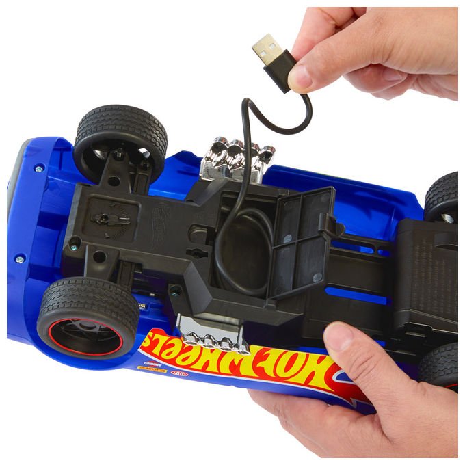 Hot Wheels Auto Radiocomandata Rodger Dodger 1:16 2.4 GHz Fino a 9.6 km-h Blu