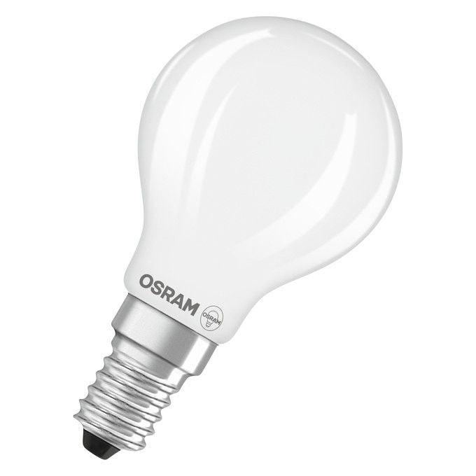 Osram Lampadina LED Bianco Caldo 2700K 3.4W E14