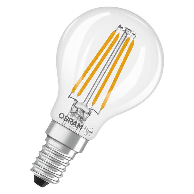 Osram Lampadina LED Bianco Caldo 2700K 3.4W E14
