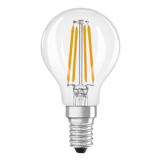Osram Lampadina LED Bianco Caldo 2700K 3.4W E14