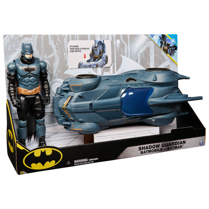 Spin Master Batmobile Shadow Guardian DC Comics con Action Figure Batman