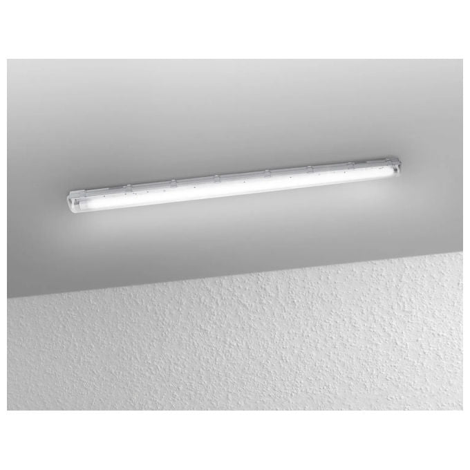 Ledvance Plafoniera LED 19W 4000K Grigio per Ambienti Umidi