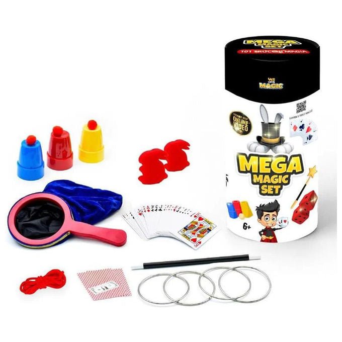 Yes Toys Mega Magic Set 101 Trucchi Giochi di Magia per Bambini 6+