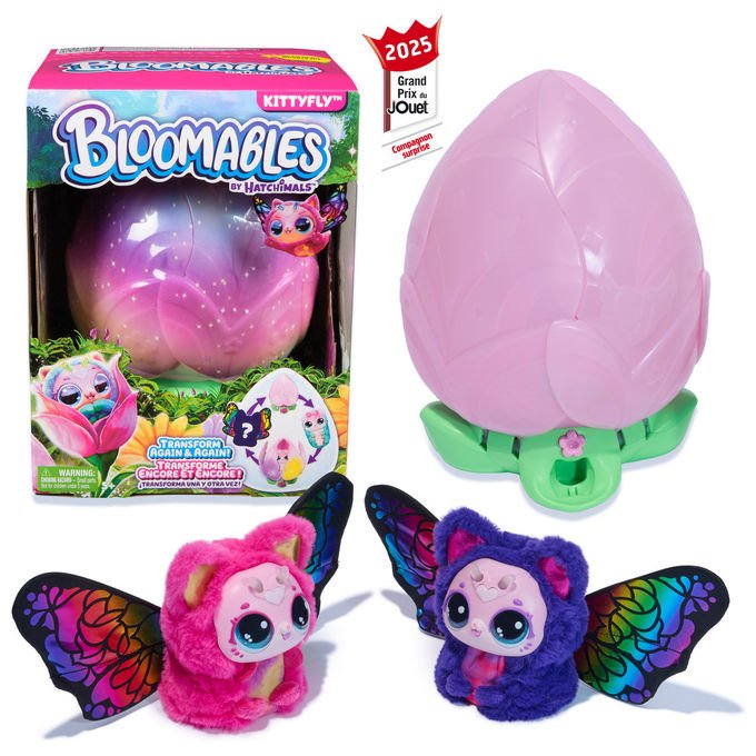 Spin Master Bloomables Peluche Interattivo Fiore Trasformabile Oltre 100 Suoni e Reazioni
