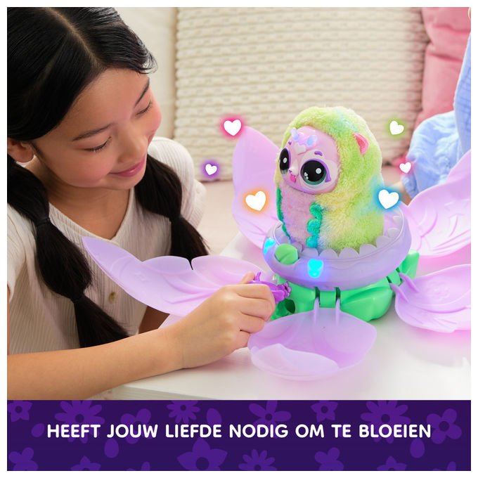 Spin Master Bloomables Peluche Interattivo Fiore Trasformabile Oltre 100 Suoni e Reazioni