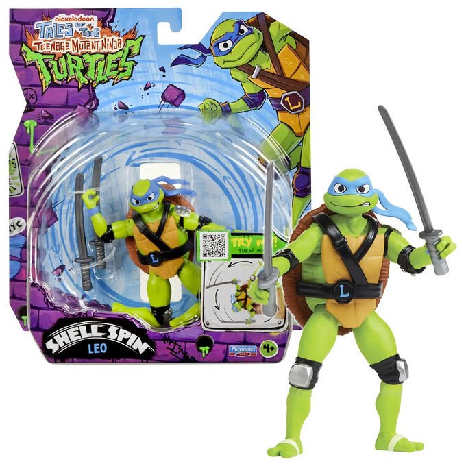 Giochi Preziosi Turtles Personaggio Shell Spin