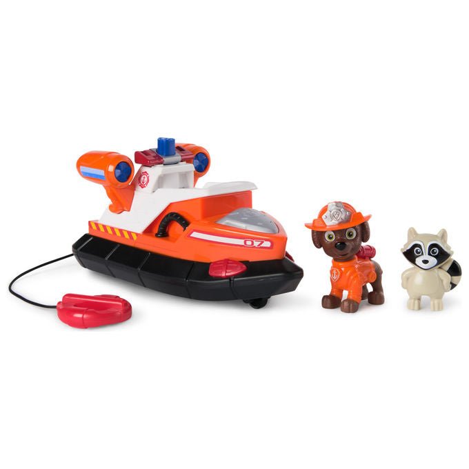 Spin Master PAW Patrol Barca di Salvataggio di Zuma con Personaggio e Salvagente