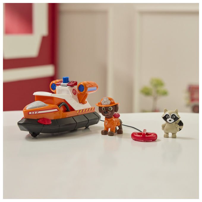 Spin Master PAW Patrol Barca di Salvataggio di Zuma con Personaggio e Salvagente