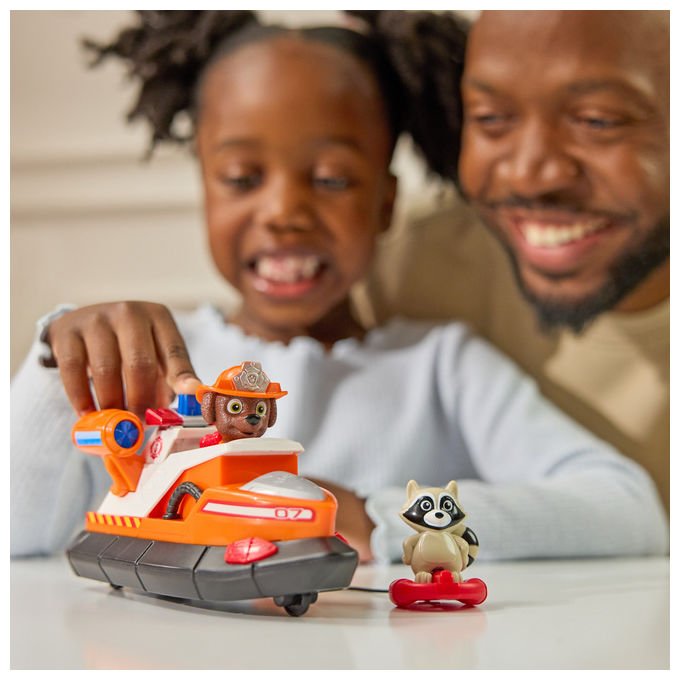Spin Master PAW Patrol Barca di Salvataggio di Zuma con Personaggio e Salvagente