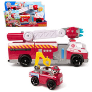 Spin Master Paw Patrol Camion Pompieri Marshall Luci e Suoni con Lanciatore Rapido