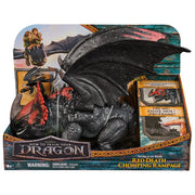 Spin Master Drago Morte Rossa Furia Divoratrice con Mini Sdentato Giocattolo Multicolore