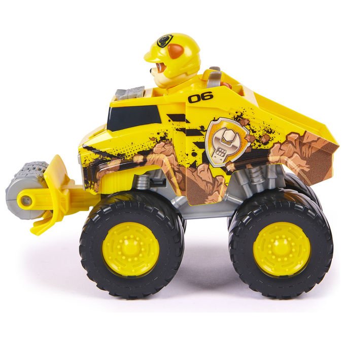 Spin Master Paw Patrol Rescue Wheels Bulldozer di Rubble Veicolo Giocattolo Trasformabile