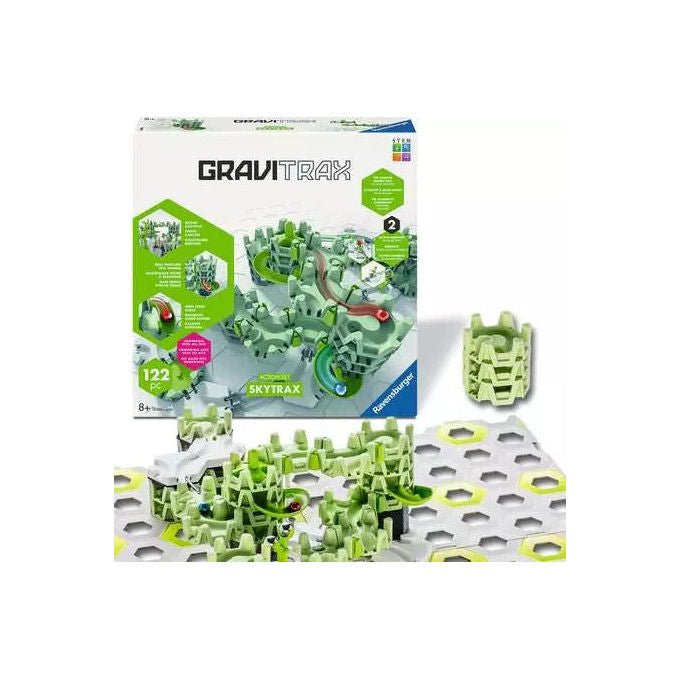 Ravensburger Pista da Biglie Giocattolo Gravitrax Action Set M Skytrax 8+ Anni