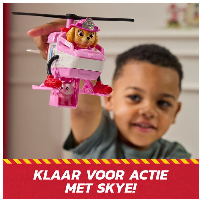 Spin Master Paw Patrol Elicottero Antincendio di Skye con Personaggio e Gattino