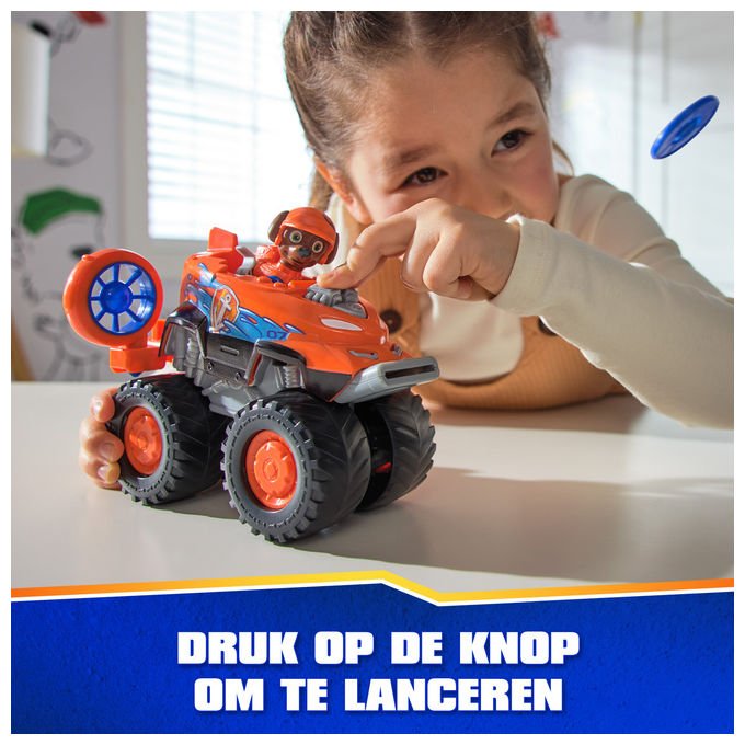 Spin Master Paw Patrol Rescue Wheels Hovercraft di Zuma Veicolo Giocattolo con Lanciamissili