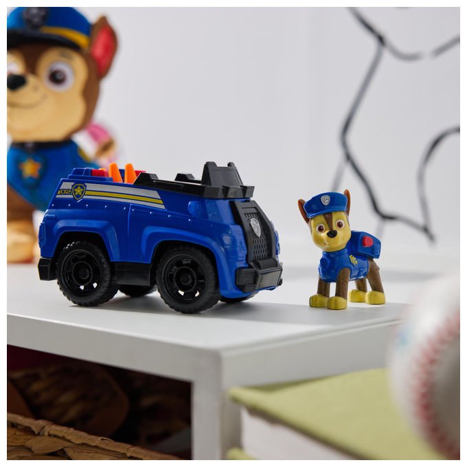 SPIN MASTER Paw Patrol Macchina della Polizia di Chase Veicolo e Personaggio