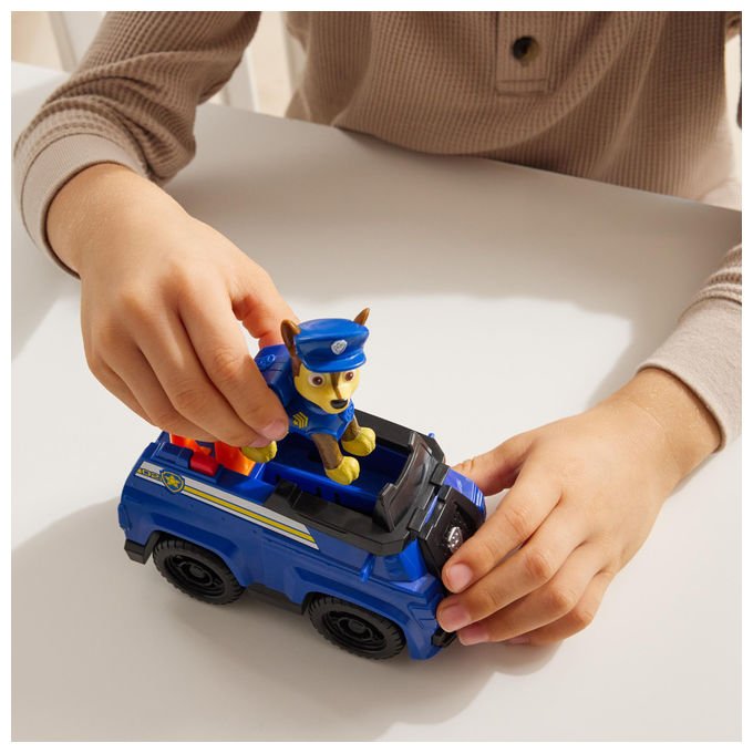SPIN MASTER Paw Patrol Macchina della Polizia di Chase Veicolo e Personaggio