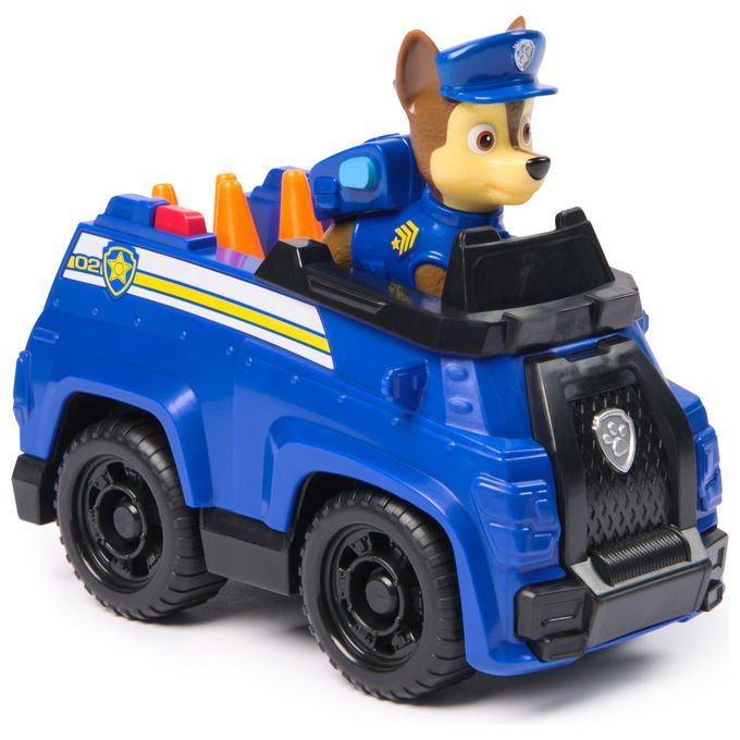 SPIN MASTER Paw Patrol Macchina della Polizia di Chase Veicolo e Personaggio