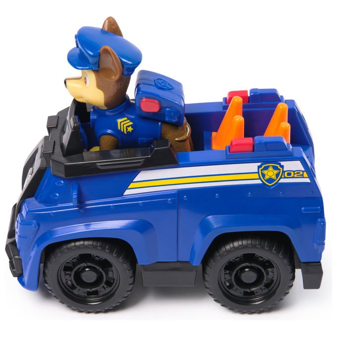 SPIN MASTER Paw Patrol Macchina della Polizia di Chase Veicolo e Personaggio
