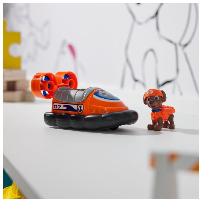 Spin Master Paw Patrol Aeroscafo di Zuma con Personaggio Veicolo 3+ Anni