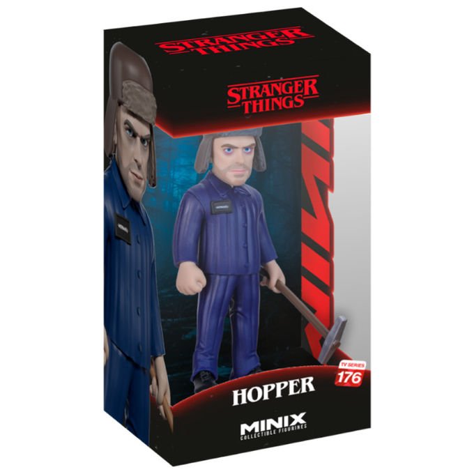 Minix Personaggio da Collezione Stranger Things Hopper S4