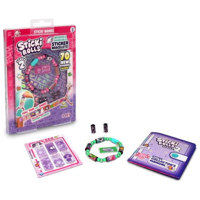 Ravensburger Sticki Rolls Serie 2 Braccialetto con 70 Adesivi