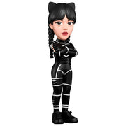 Minix Wednesday Addams Statuetta Cat Suit 12cm