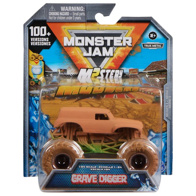 Spin Master Monster Truck Monster Jam Mystery Mudders Die-Cast Scala 1:64