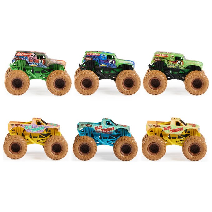 Spin Master Monster Truck Monster Jam Mystery Mudders Die-Cast Scala 1:64