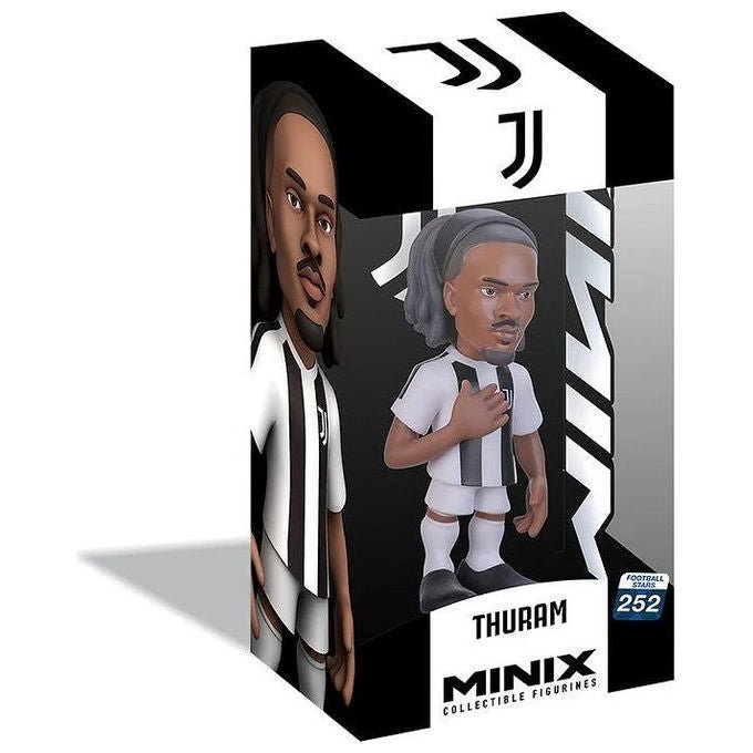 Minix Statuetta Da Collezione Juventus K. Thuram 115-12cm