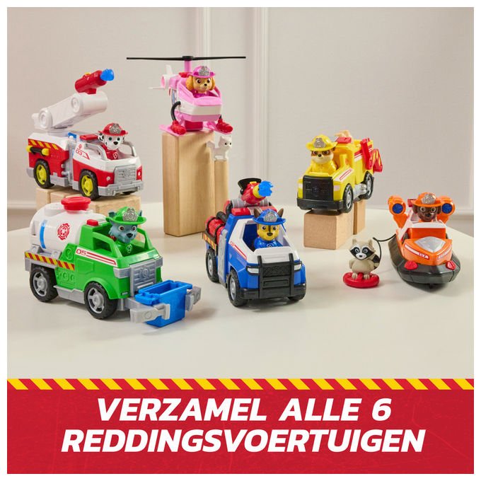 Spin Master Paw Patrol Veicolo Antincendio di Chase con Personaggio e Lanciamissili