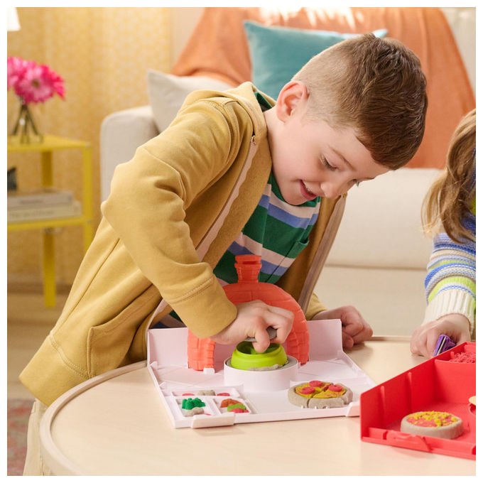 Spin Master Set di Gioco Squish Pizza 452 g Sabbia 5+ Anni