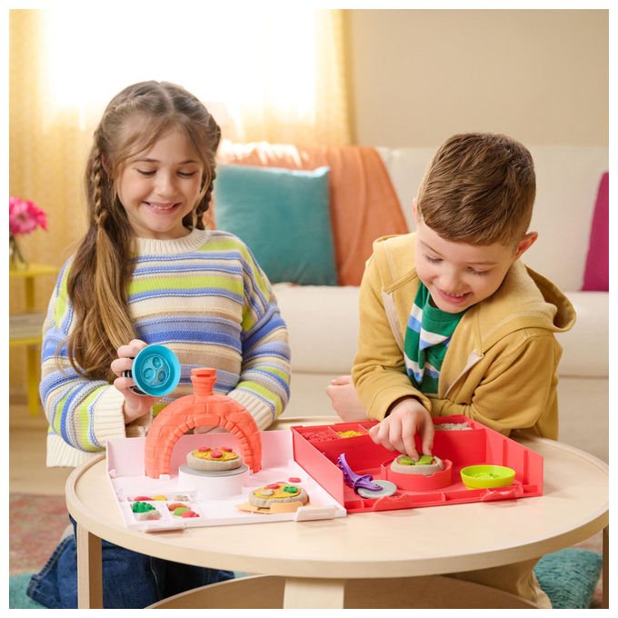 Spin Master Set di Gioco Squish Pizza 452 g Sabbia 5+ Anni