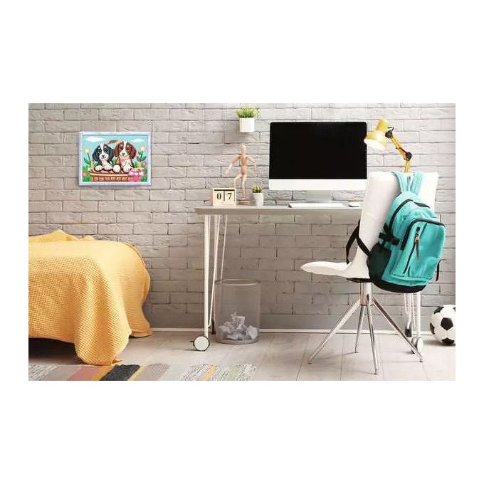 Ravensburger CreArt Kit Artistico Picnic con i Cuccioli Dipingere con i Numeri 9+ Anni