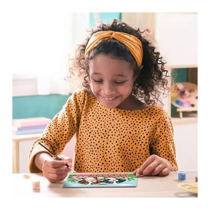 Ravensburger CreArt Kit Artistico Picnic con i Cuccioli Dipingere con i Numeri 9+ Anni