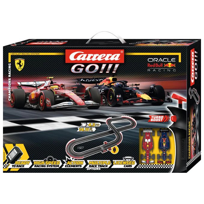 Carrera Go!!! Champion's Racing Pista 1:43 4.3 Metri