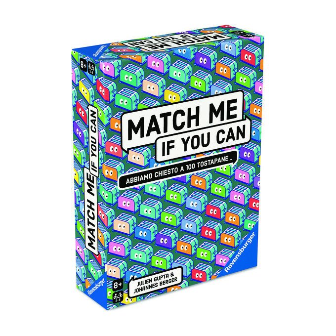 Ravensburger Match Me If You Can Gioco di Carte e Velocita'