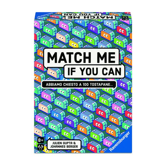 Ravensburger Match Me If You Can Gioco di Carte e Velocita'
