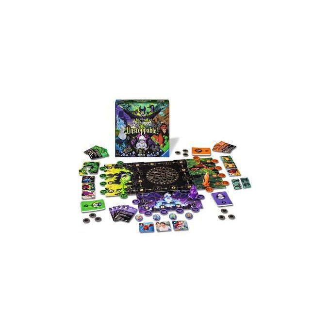Ravensburger Gioco da Tavolo Strategia Disney Villainous Unstoppable 2-4 Giocatori