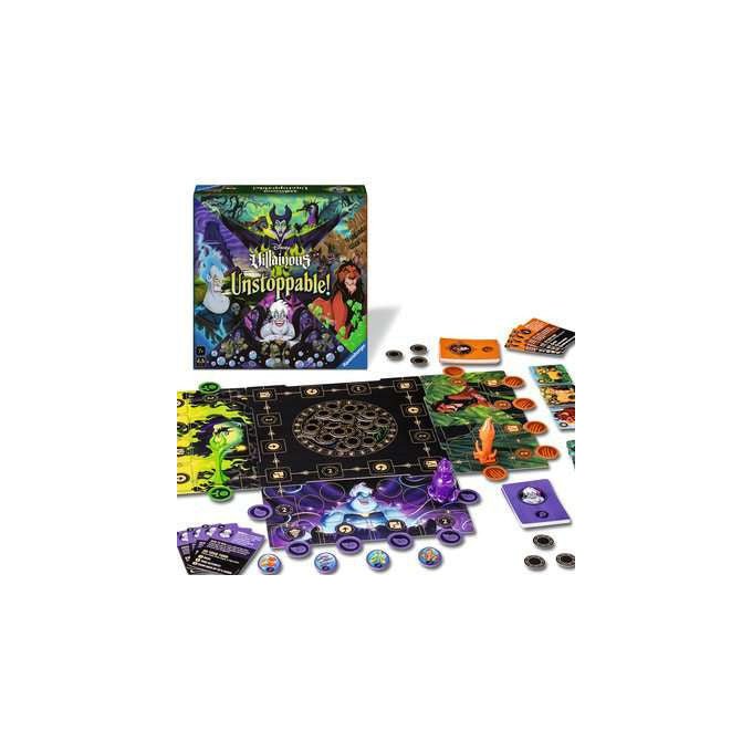 Ravensburger Gioco da Tavolo Strategia Disney Villainous Unstoppable 2-4 Giocatori