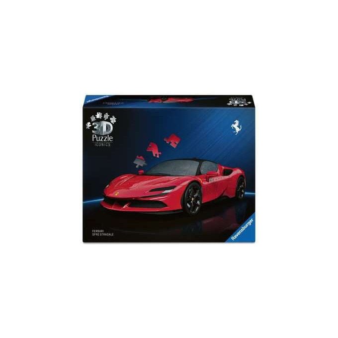 Ravensburger Puzzle 3D Ferrari SF90 Stradale 108 Pezzi Scala 1:18