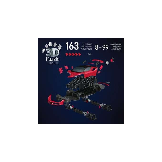 Ravensburger Puzzle 3D Ferrari SF90 Stradale 108 Pezzi Scala 1:18