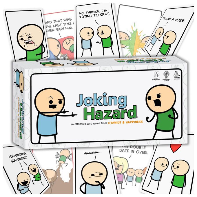 Yas! Games Joking Hazard Party Game Politicamente Scorretto