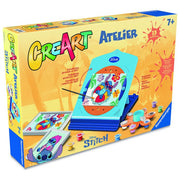Ravensburger CreArt Atelier Stitch Kit di Pittura Creativo per Bambini 7+ Anni