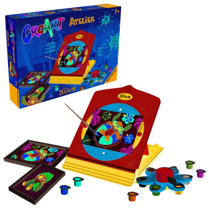 Ravensburger CreArt Atelier Stitch Kit di Pittura Creativo per Bambini 7+ Anni