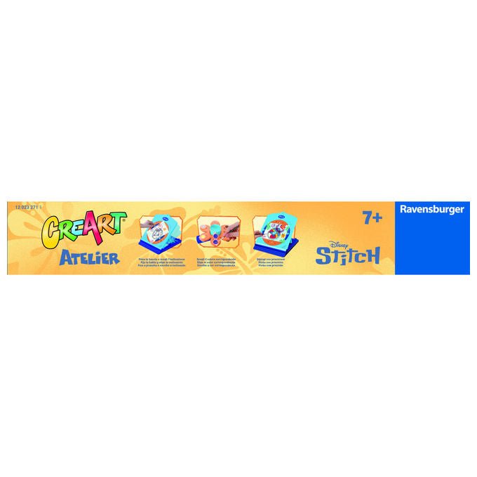 Ravensburger CreArt Atelier Stitch Kit di Pittura Creativo per Bambini 7+ Anni