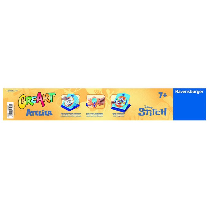 Ravensburger CreArt Atelier Stitch Kit di Pittura Creativo per Bambini 7+ Anni