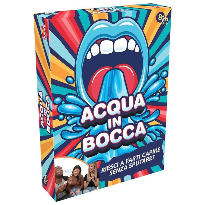 Goliath Acqua in Bocca Party Game Divertente 2-4 Giocatori 8+