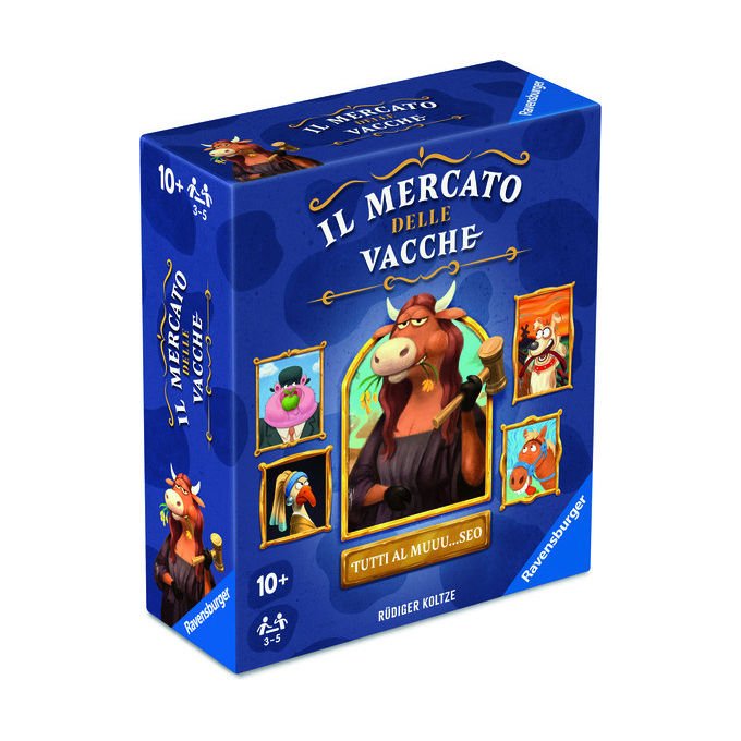 Ravensburger Il Mercato delle Vacche Gioco da Tavolo Strategico 3-6 Giocatori